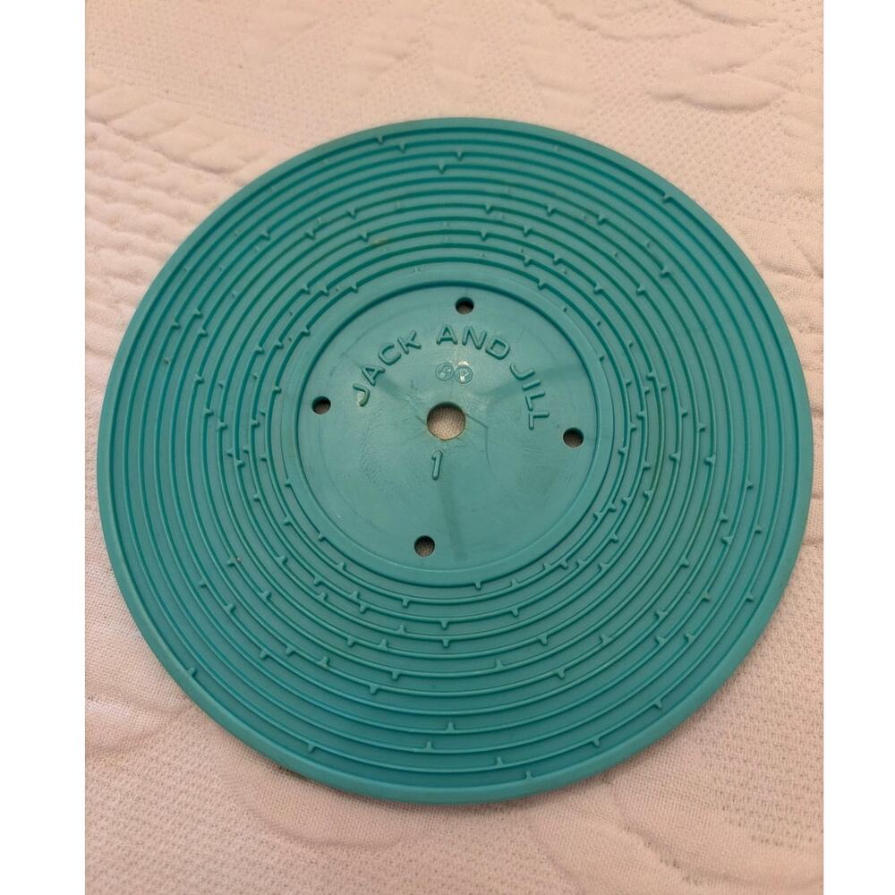 Vintage Fisher Price Music Box Record Player 5 Records Works Read Description - Picture 8 of 16